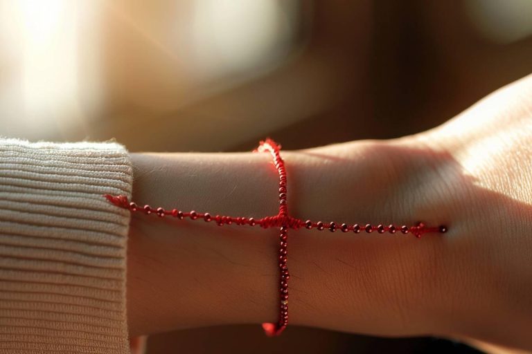 Le bracelet de fil rouge : signification, histoire et comment le porter