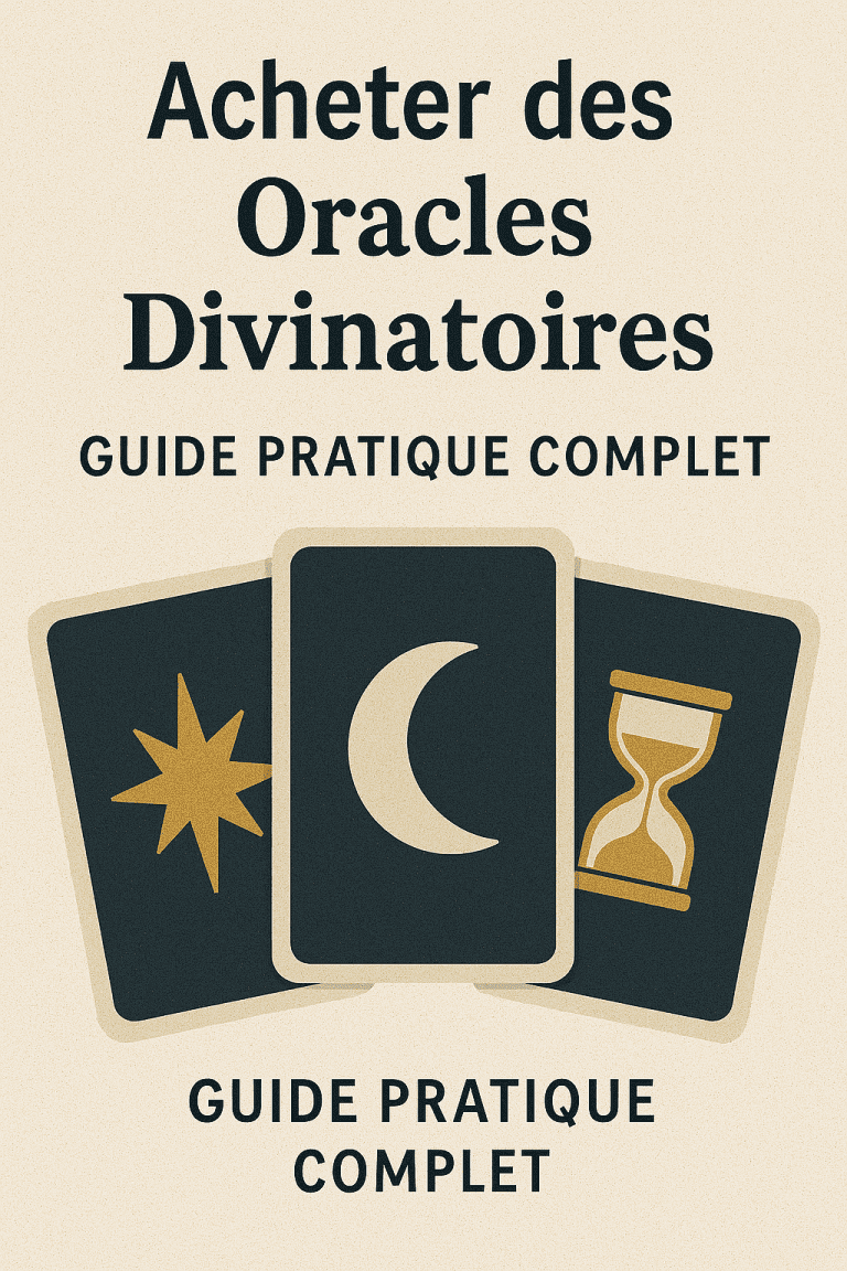 acheter oracles divinatoires
