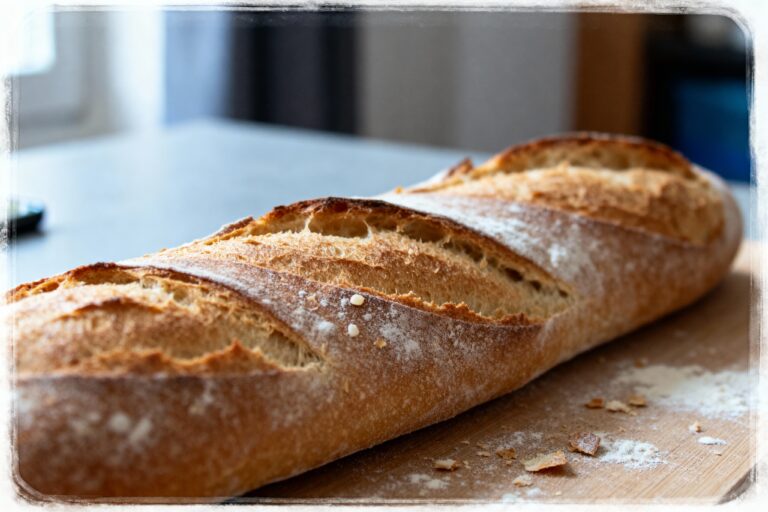 bread baguette calories