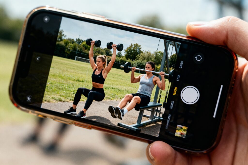 zone ciblée bras tonifiés femme